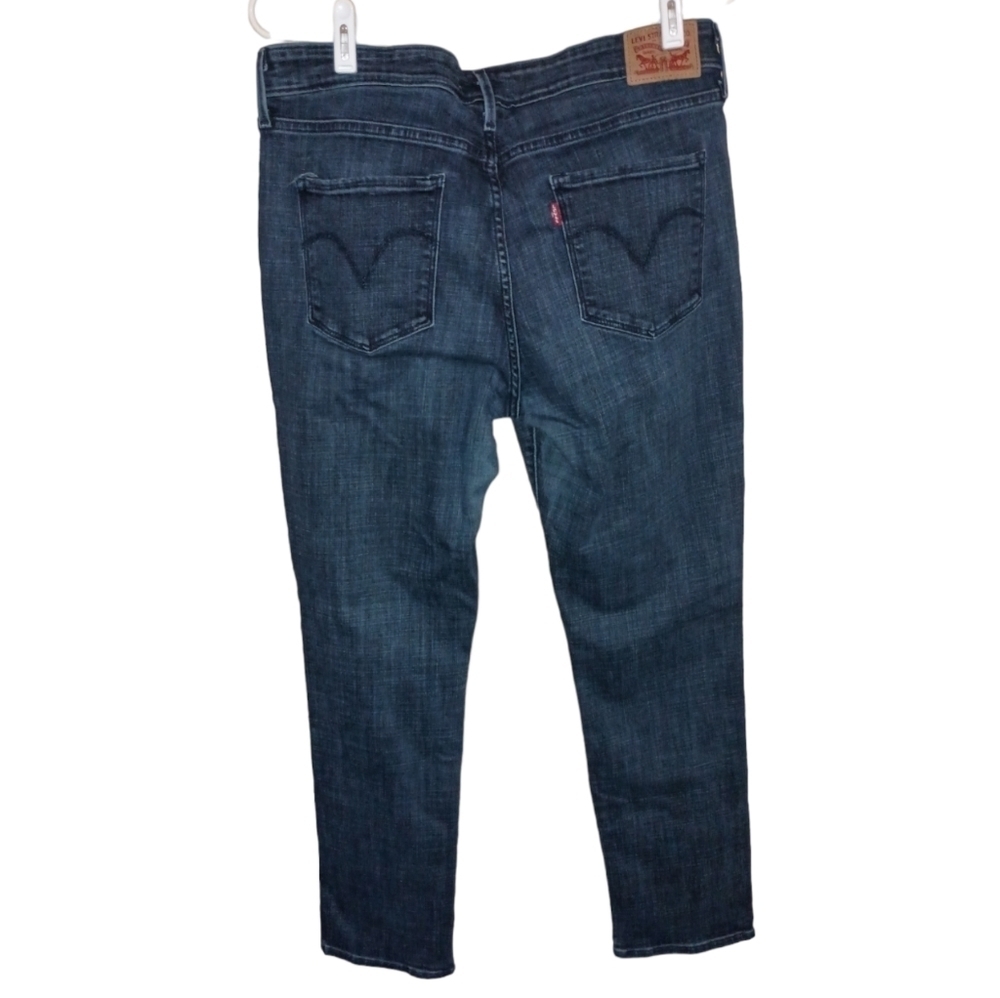 Levi's Mid Rise Skinny Jeans Size 33 - Picture 9 of 9